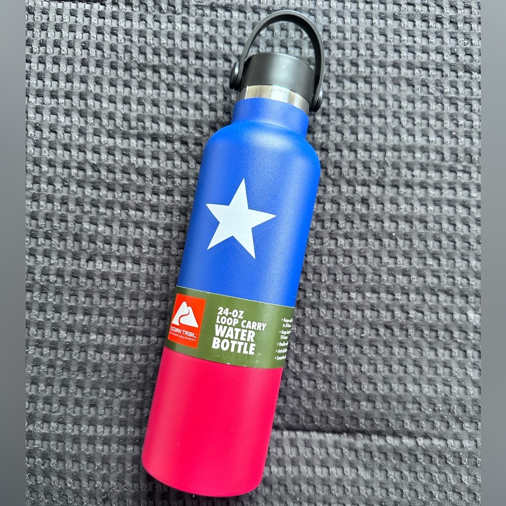 Ozark Trail Starry Blue and Red Bottle